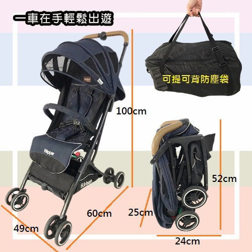 【Nipper】Mini urban膠囊推車-藍色(可登機)-租推車 (4)-ZAEos.jpg